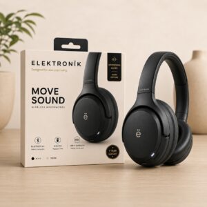 Move Sound Wireless Headphones – 40mm Drivers & 18-Hour Battery Life