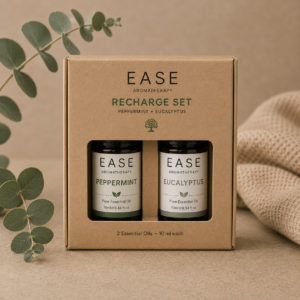 Recharge Essential Oil Set – Peppermint & Eucalyptus