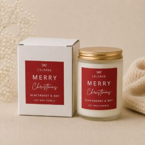 Soy Wax Candle – Blackberry & Bay