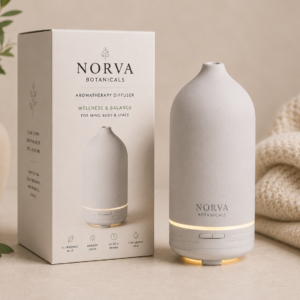 Ultrasonic Aromatherapy Diffuser – Wellness & Balance Edition
